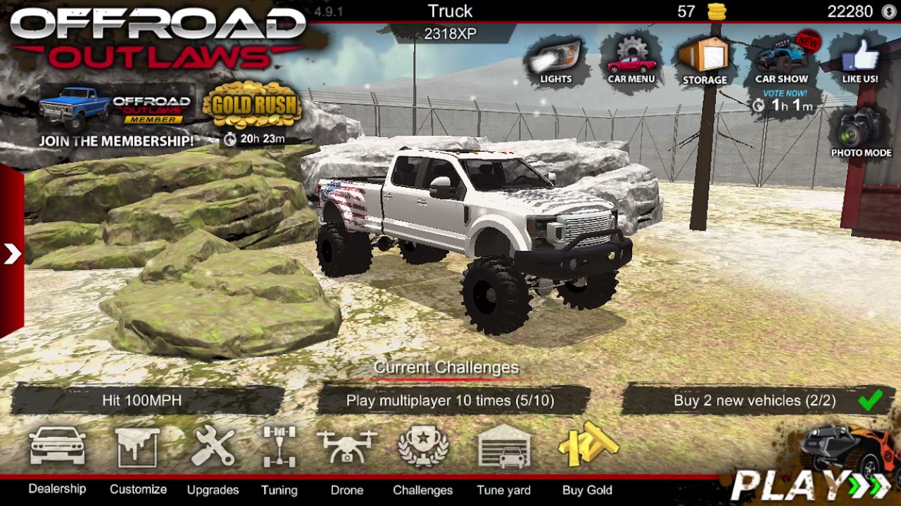 Offroad Outlaws money hack YouTube