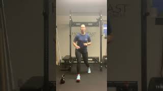 Split Stance Rhythmic Stabilization - Initial Contact Emphasis