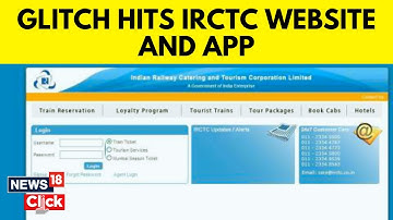 IRCTC Online Ticket-Booking Service Crashes | IRCTC Website And App Crashes News | English News