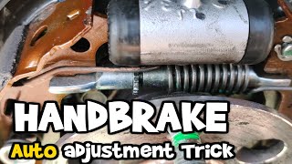 HANDBRAKE Self adjustment or Auto adjustment Trick / Madaling paraan sa pagaadjust ng Handbrake
