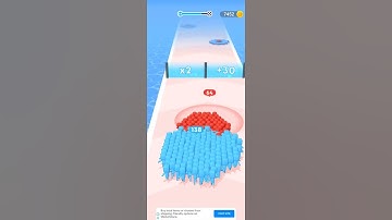 Count Master | Crowd Runners | level 64 #countmasters #crowdrunner3d #shorts #gameplay