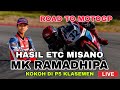 Hasil ETC Misano 2025 MK Ramadhipa Kokoh di Posisi 5 Klasemen Sementara