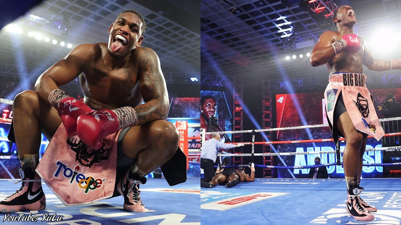 JARED ANDERSON VS KINGSLEY IBEH (6th RD KO) START PAYING ATTENTION TO *BIG BABY* ANDERSON!