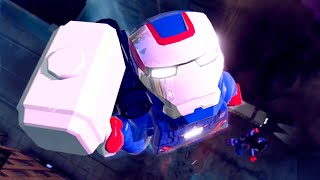 Iron Patriot Performs All Cutscenes In Lego Marvel Super Heroes
