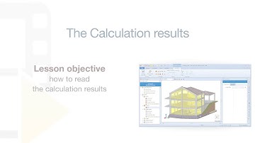 EdiLus Tutorial - The Calculation results - ACCA software