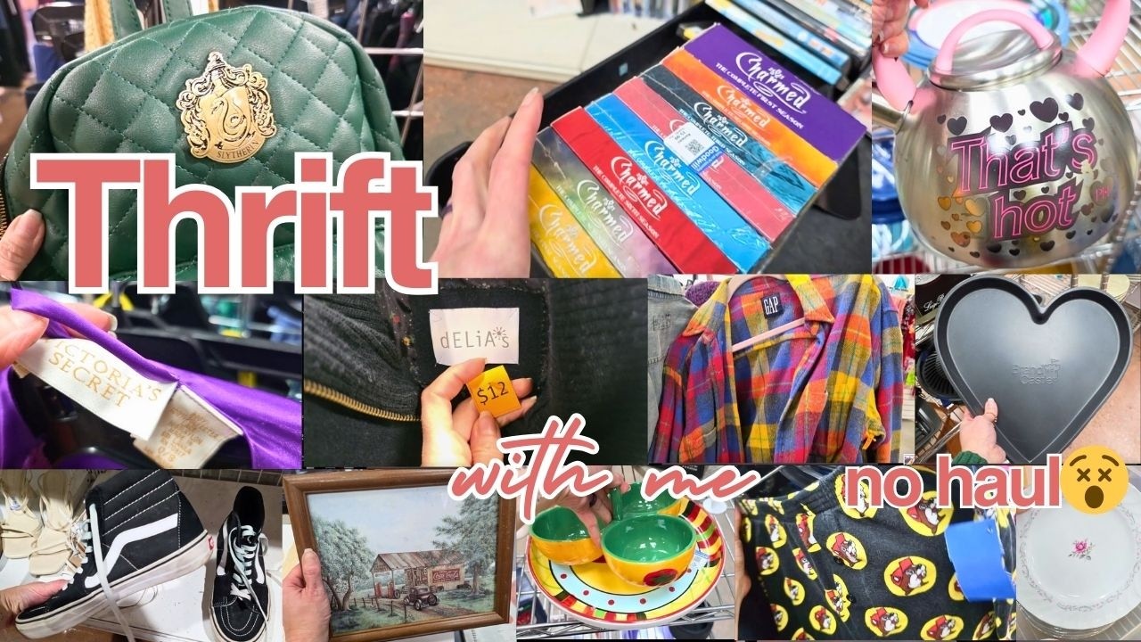 Thrift With Me + Prices | I Lost The Haul Footage😵