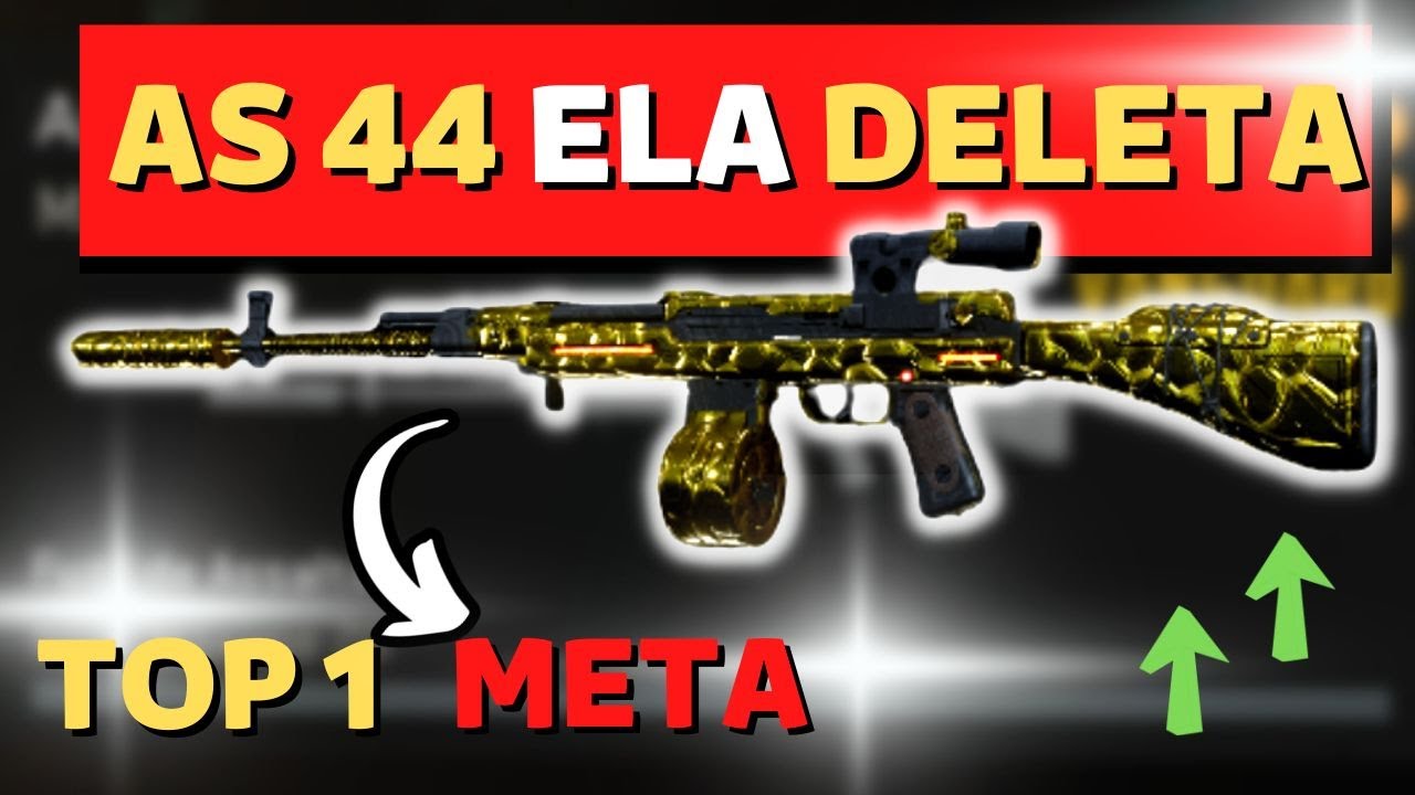 TOP META AS44 - MELHORA ARMA DO WARZONE - MELHOR CLASSE AS44