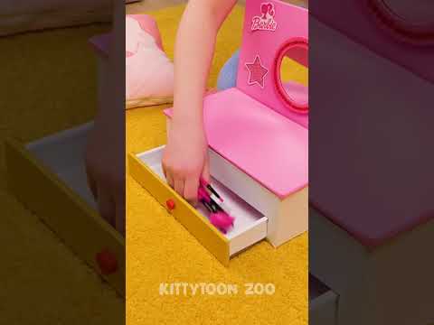 Make A Sparkly Barbie Makeup Box Fun DIY For Little Makeup Artists