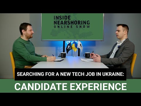 SEARCHING FOR A NEW TECH JOB IN UKRAINE: CANDIDATE EXPERIENCE