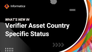 Verifier Asset Country Specific Status - April 2023 Major Release