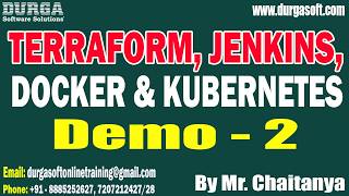 TERRAFORM, JENKINS, DOCKER &amp; KUBERNETES tutorials || by Mr. Chaitanya On 16-04-2026 @6PM (IST)
