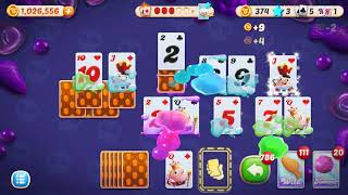 Candy Crush Solitaire Level 1247 - NO BOOSTERS GAMEPLAY 🍬🃏 | SKILLGAMING ✅