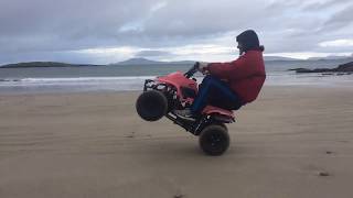 110cc Chinese quad wheelies