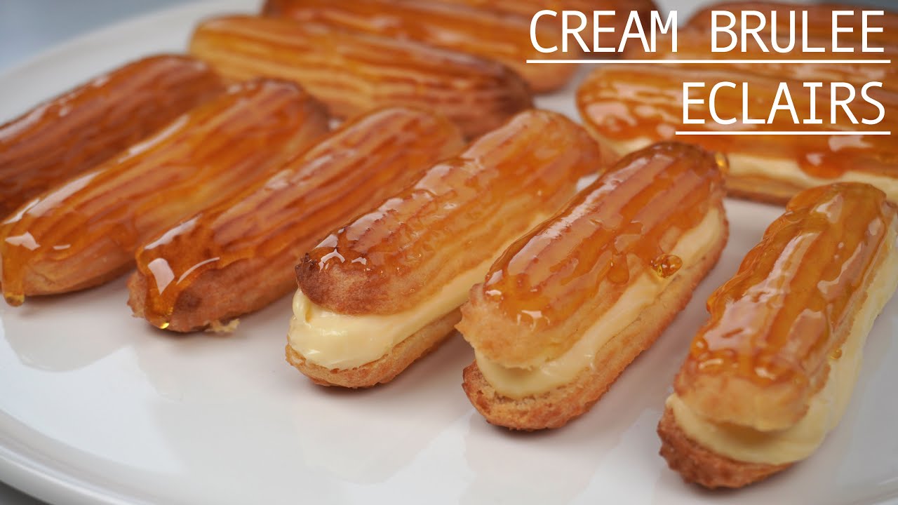Эклеры Крем Брюле 🍮 Рецепт, который стоит попробовать: просто лучший!