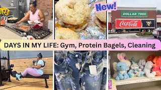 *NEW* DAYS IN MY LIFE: Gym + Protein Bagels + Chit Chat + Cleaning + Shopping