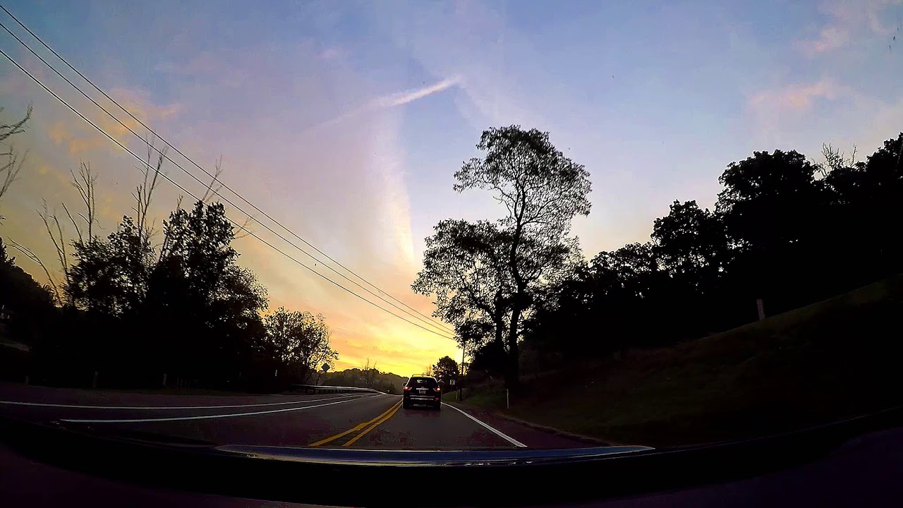Scenes from Behind the Wheel- September 15- October 15, 2017 Driving (various speeds w. podcasts)