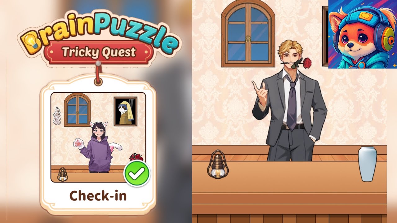 Brain Puzzle Tricky Quest Level 57 Check-in | identify the