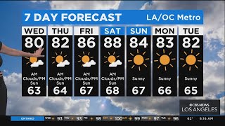 Amber Lee's Weather Forecast (July 13)