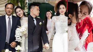 Toàn cảnh lễ rước dâu: Đỗ Hà-Viết Vương, xe sang, được ba mẹ chồng cho tiền vàng khủng