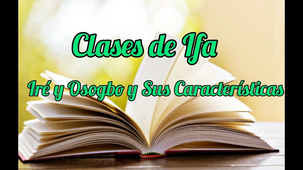 Iré y Osogbo . Que Son Los Ire . Que Son Los Osogbos .Babalawo .Babalao.Profesia de Ifa .Adivinación