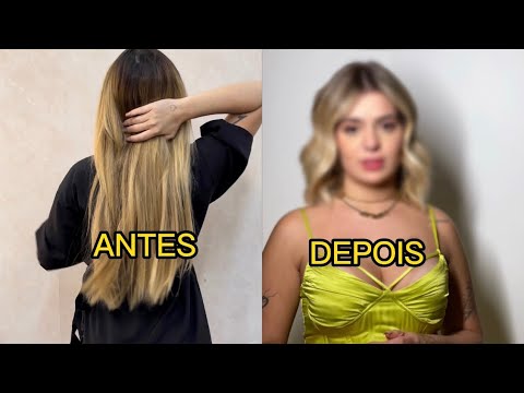 CORTEI CABELO CURTO + REAÇÃO DO ELI