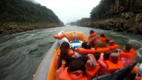 Debra Slagle:  River ride at foz iguazu