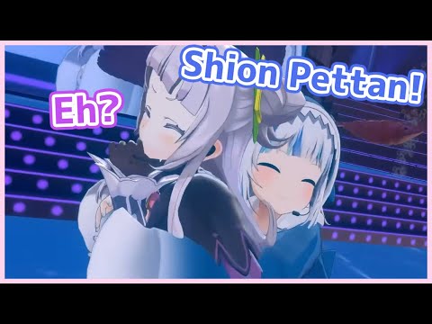 Gura says "Shion is Pettan"【Hololive】