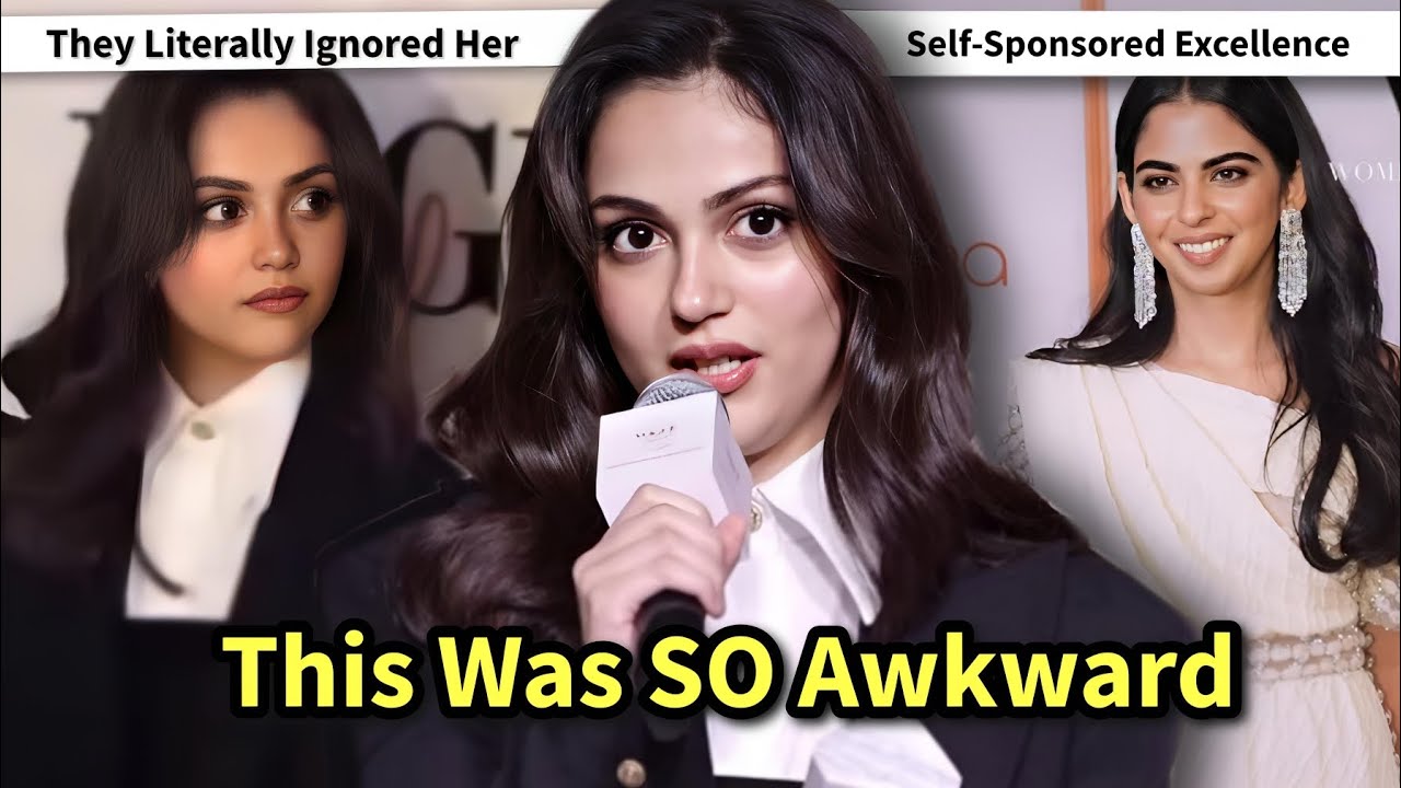 They Ignored Her for Isha Ambani? Red Carpet Moment Goes Viral!