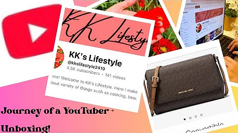 From Zero to Hero: My Incredible YouTube Journey! | Unboxing Michael Kors bags