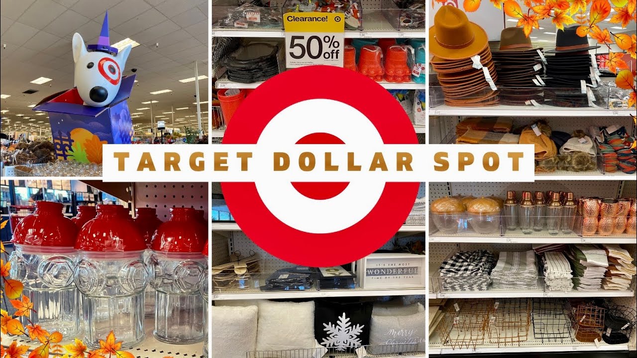 NEW Target Dollar Spot Finds CHRISTMAS 🎄Target Fall Fashion N’ Tons