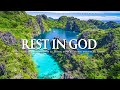 Rest in god  instrumental worship and scriptures with nature  inspirational ckeys