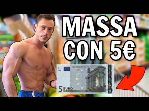 DIETA MASSA MUSCOLARE CON 5 €  *Alimentazione Economica