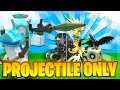 I Could ONLY Use PROJECTILES... (Roblox Bedwars)