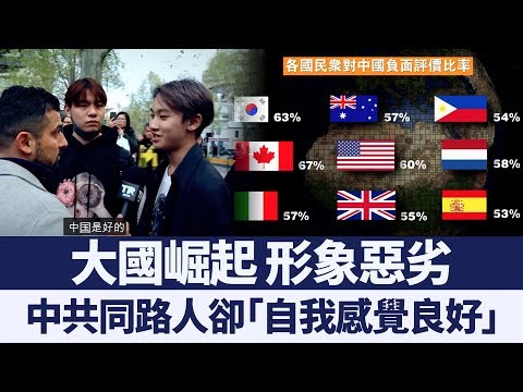 跨國民調：民主國家民眾普遍對中國「印象差」｜新唐人亞太電視｜20191008