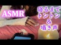【ASMR】添い寝風に枕をトントンとヨシヨシを囁き声で【ASMR 癒しのしずく】