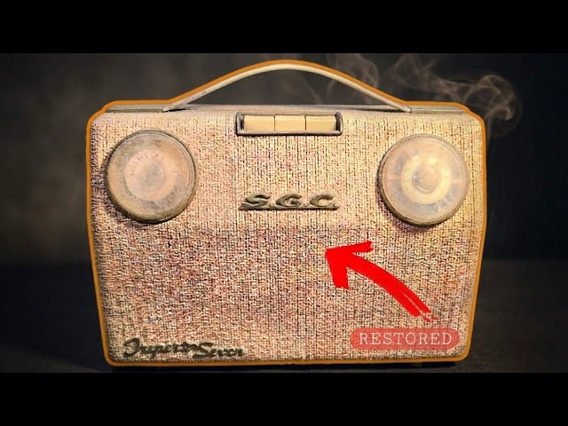 Restoring a Vintage 1959 AM Radio with Modern Modifications - YouTube