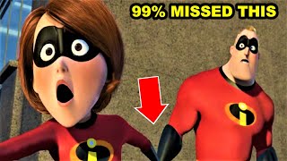 Did you know that in THE INCREDIBLES...