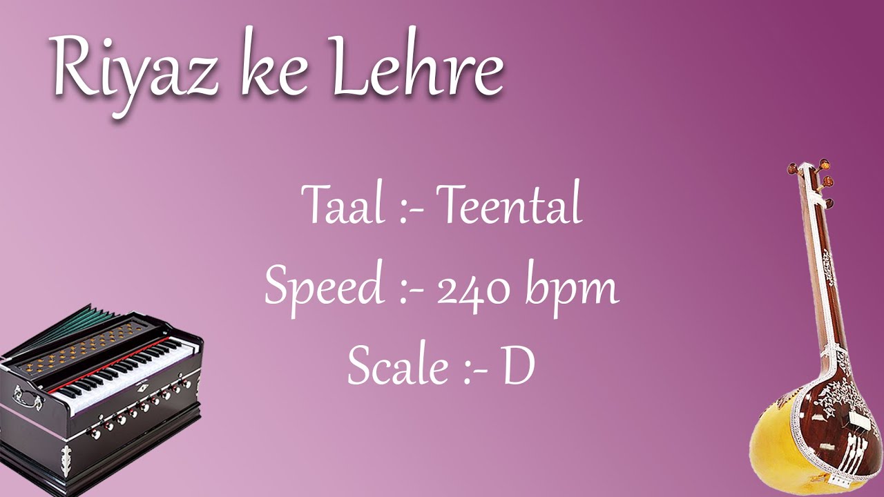 Best Live Lehra in Drut Teental  240 bpm  D scale  Safed 2   