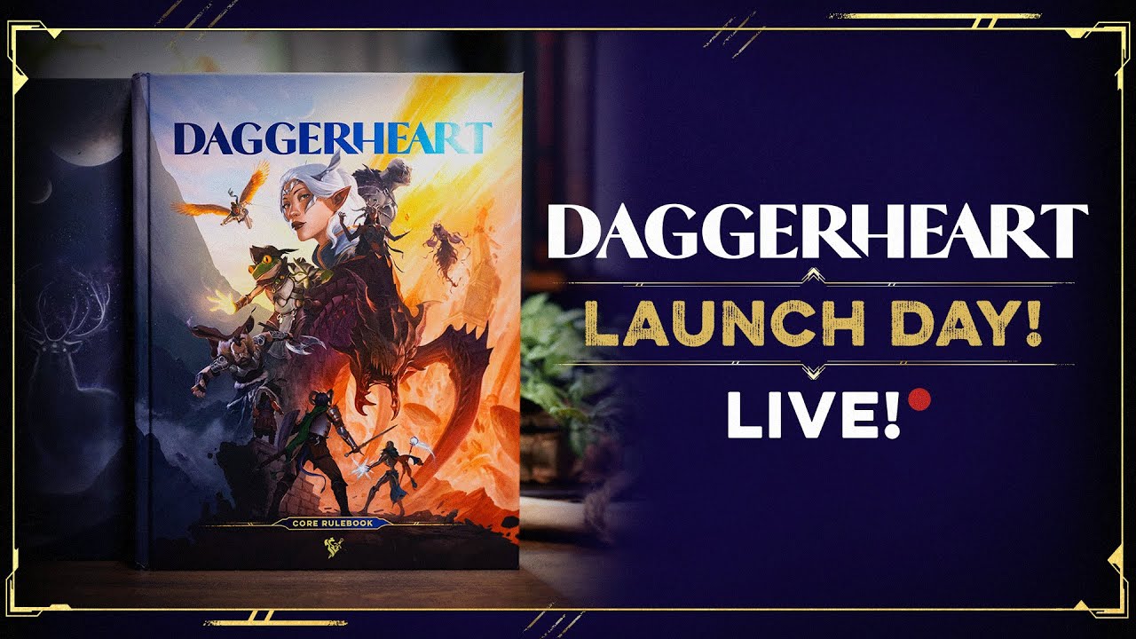 Daggerheart Launch Day LIVE! | Livestream