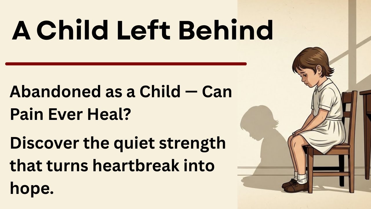 A Child Left Behind || Emotional Story of Loss & Healing || Improve English Listening & Fluency
