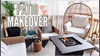 EXTREME PATIO MAKEOVER 2021 //  CLEAN and DECORATE WITH ME // SPRING 2021
