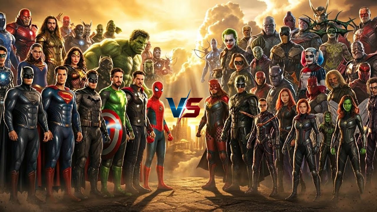 Marvel vs DC – The Ultimate Crossover | Legion of Doom Invades the Marvel Universe