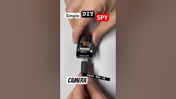 How to build simple DIY Spy Camera with ESP32 #arduino #diy #electronics #electrician #engineering