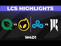 LCS Highlights ALL GAMES W4D1 | LCS 2026 Spring by Onivia
