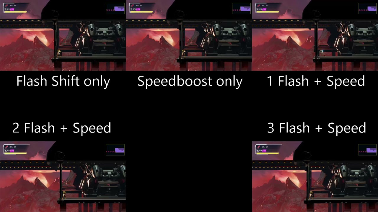 Metroid Dread - Speedboost VS Flash Shift (Round 1)