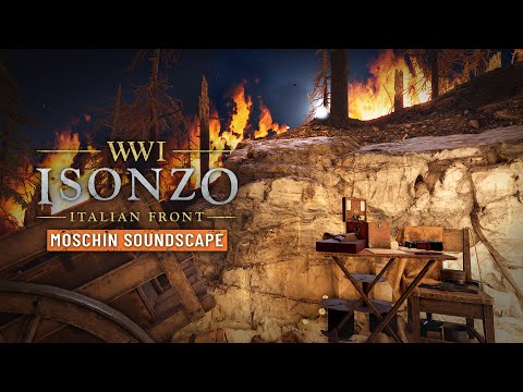 Sleepy 💤 Moschin Soundscapes | 1 hour of forests, fire & artillery sounds for quality deep sleep 🛌