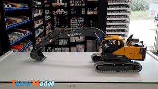 Pelle RC Volvo EC160E avec module son SMB Servonaut