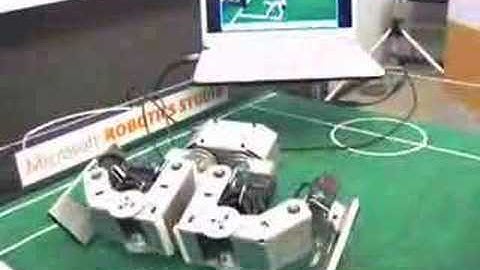 Microsoft ZMP Walking robot