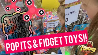 Pop It & Fidget Toy Shopping Spree Vivienna Push Pop Bubble Fidget Toys Fantasy Island Market