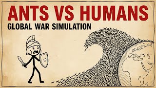What If Ants Declared War on Humans? (Global Simulation)
